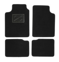 Jogo de 4 tapetes universal em alcatifa