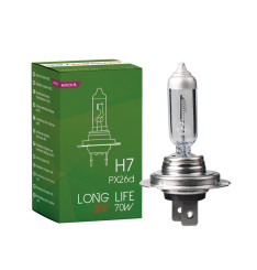 Lâmpada Halogéneo H7 70W 24V Powertec M-Tech Long Life - Pack Individual