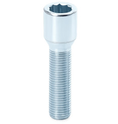 Perno Cónico M14x1.5x45mm cinza CH17 Interior D. 20mm Japan Racing