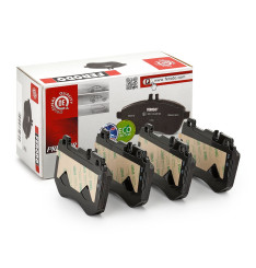 Pastilhas de travão Ferodo FDB4607 alta performance e segurança