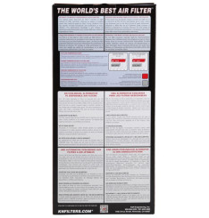 Filtro de Ar K&N 33-2936 Peugeot RC-Z, 308, 3008, 508, 5008, Mini Cooper, Citroen C4, C5, DS3, DS4, DS5