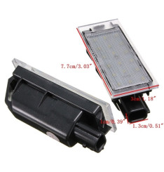 Farolins de Matrícula em Led Renault