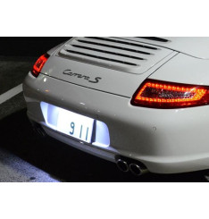 Farolins de matrícula em Led - Porsche Boxster, Carrera, Cayenne, Cayman