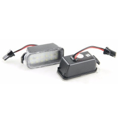 Farolins de matrícula em Led - Jaguar XJ e XF