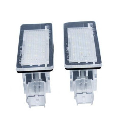 Farolins de matrícula em LED - Renault Espace IV, Laguna II, Scenic II
