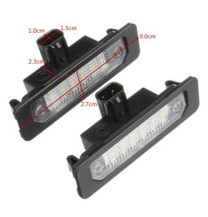 Farolins de Matrícula em Led - Ford Mustang, Focus, Fusion Farolins de Matrícula em Led - Ford Mustang, Focus, Fusion