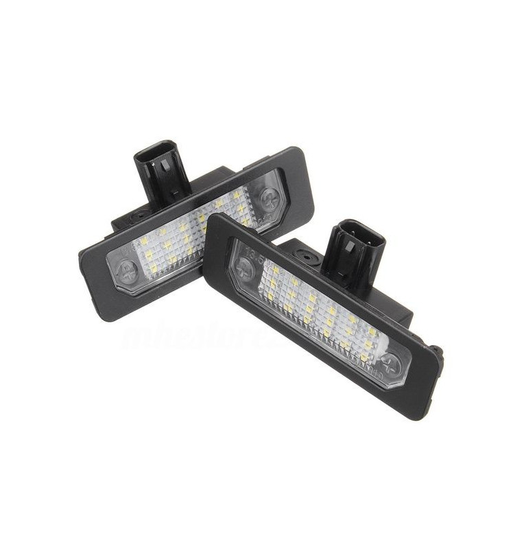 Farolins de Matrícula em Led - Ford Mustang, Focus, Fusion Farolins de Matrícula em Led - Ford Mustang, Focus, Fusion