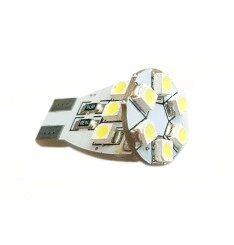 W5W T10 com12 LEDS SMD 3528 CANBUS 6000k